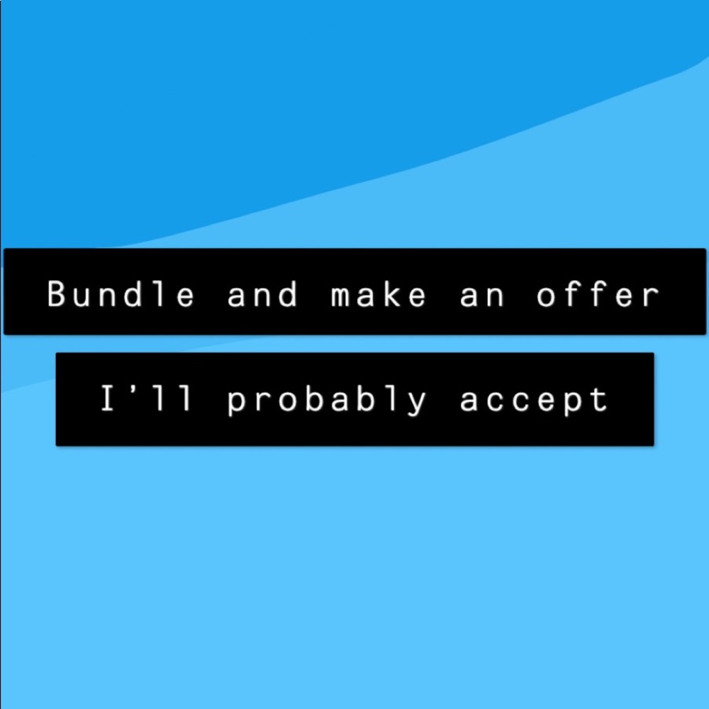 Make a bundle or make offers!!